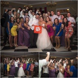 "Clemson Wedding"