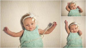 "Baby Girl three month shoot"