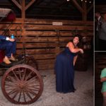 "Rustic country wedding at Melton Farm SC"